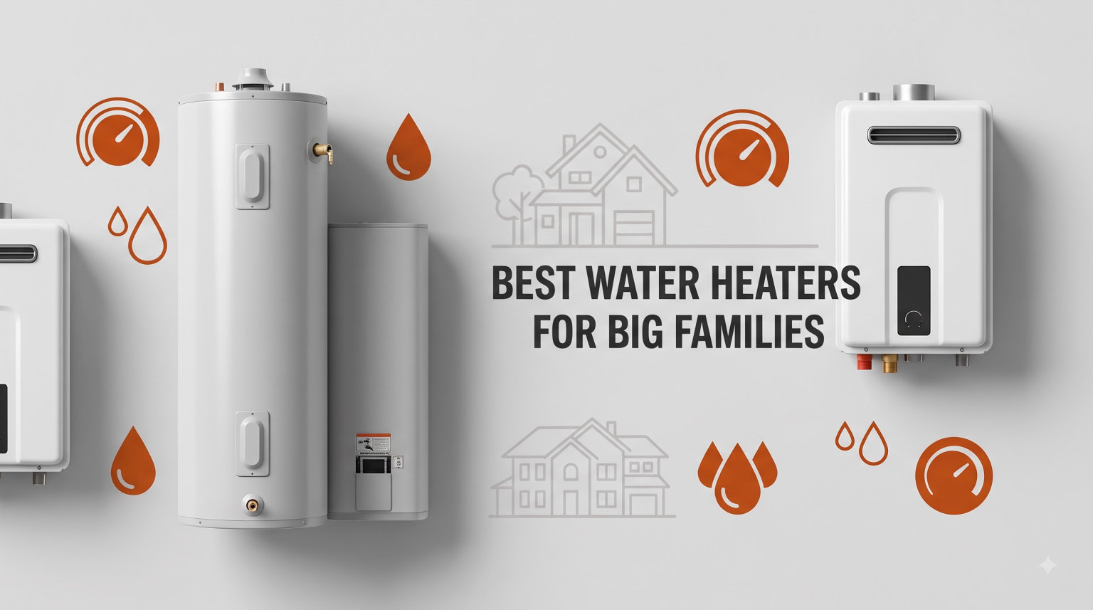 best water heaters for big families