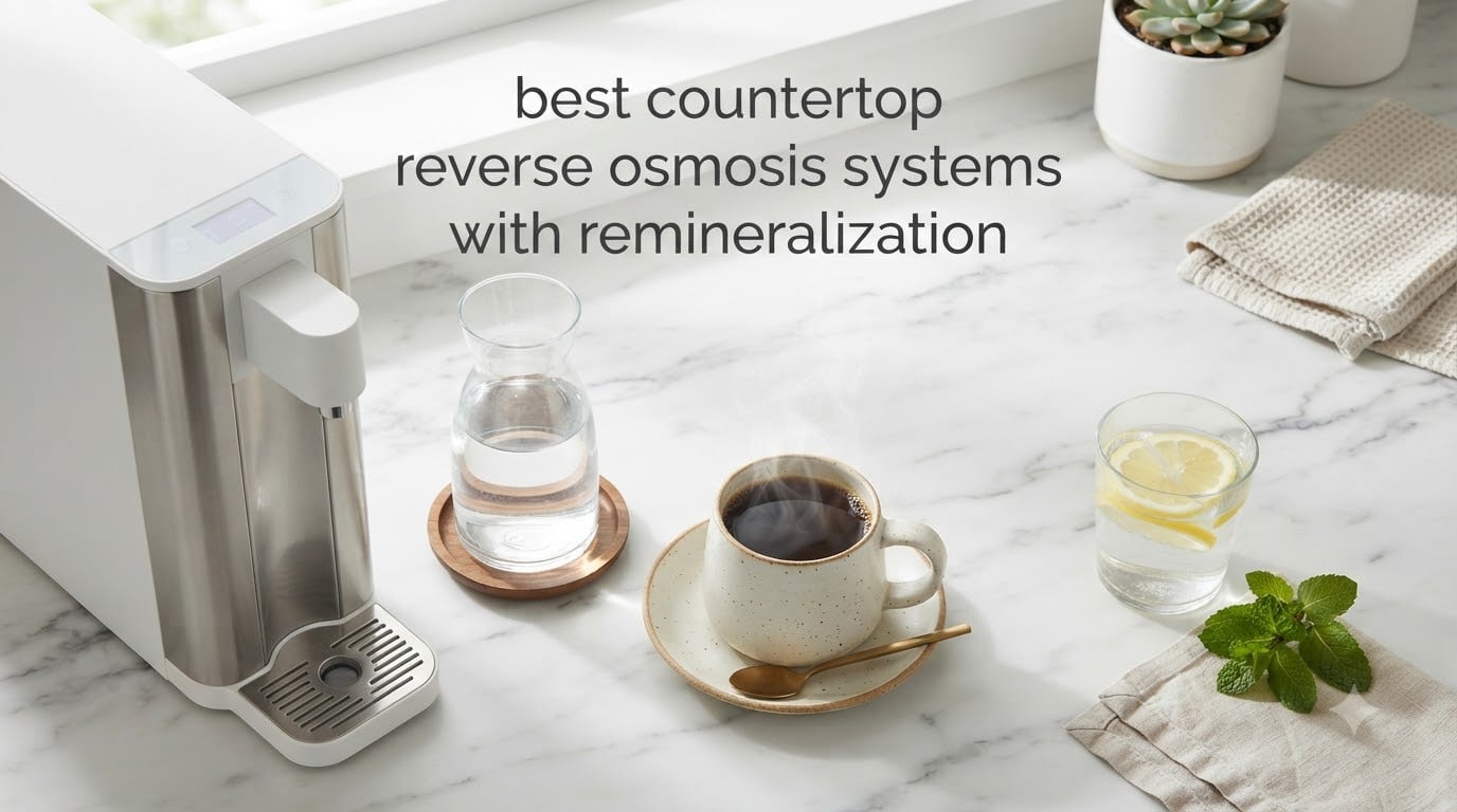 best countertop reverse osmosis systems with remineralization