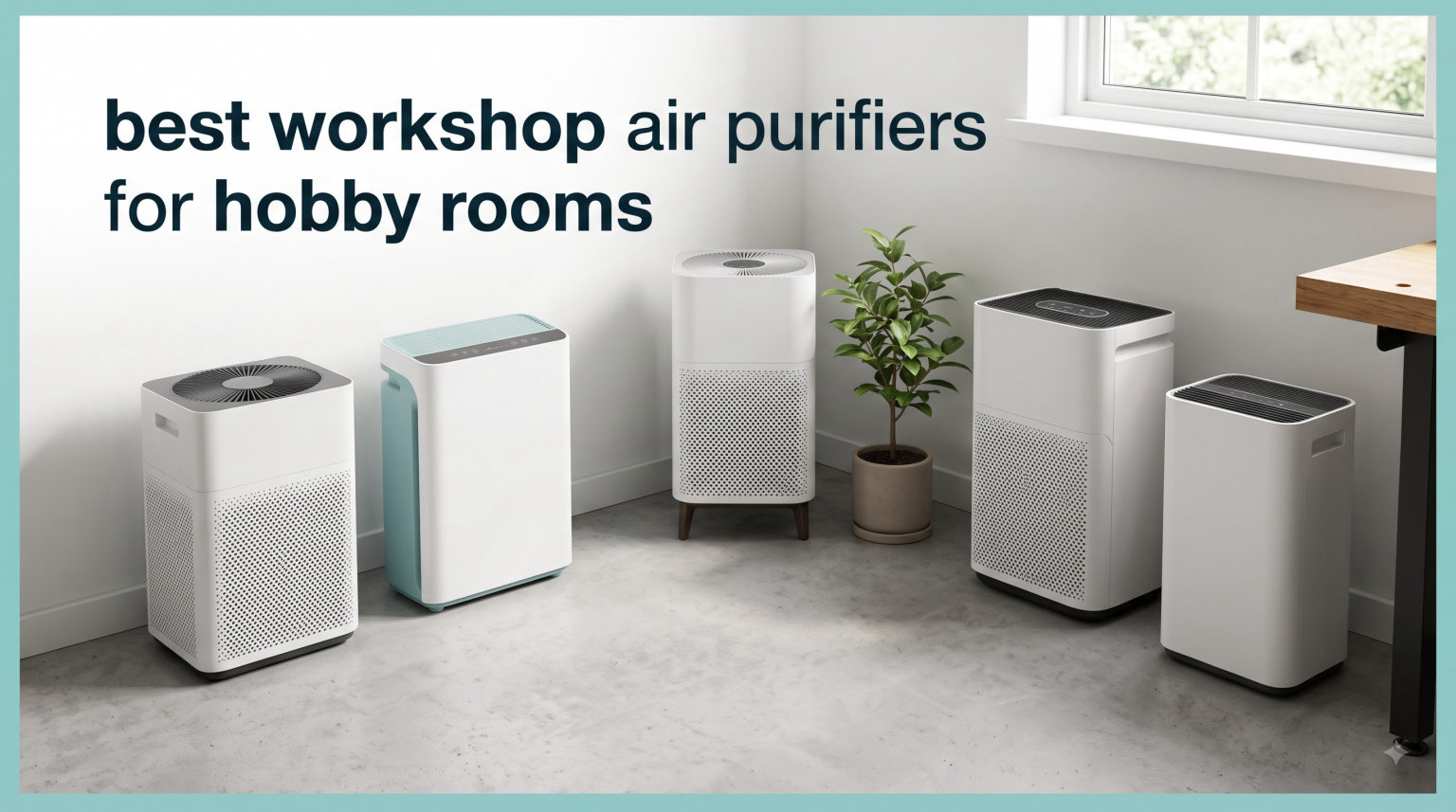 best workshop air purifiers for hobby rooms