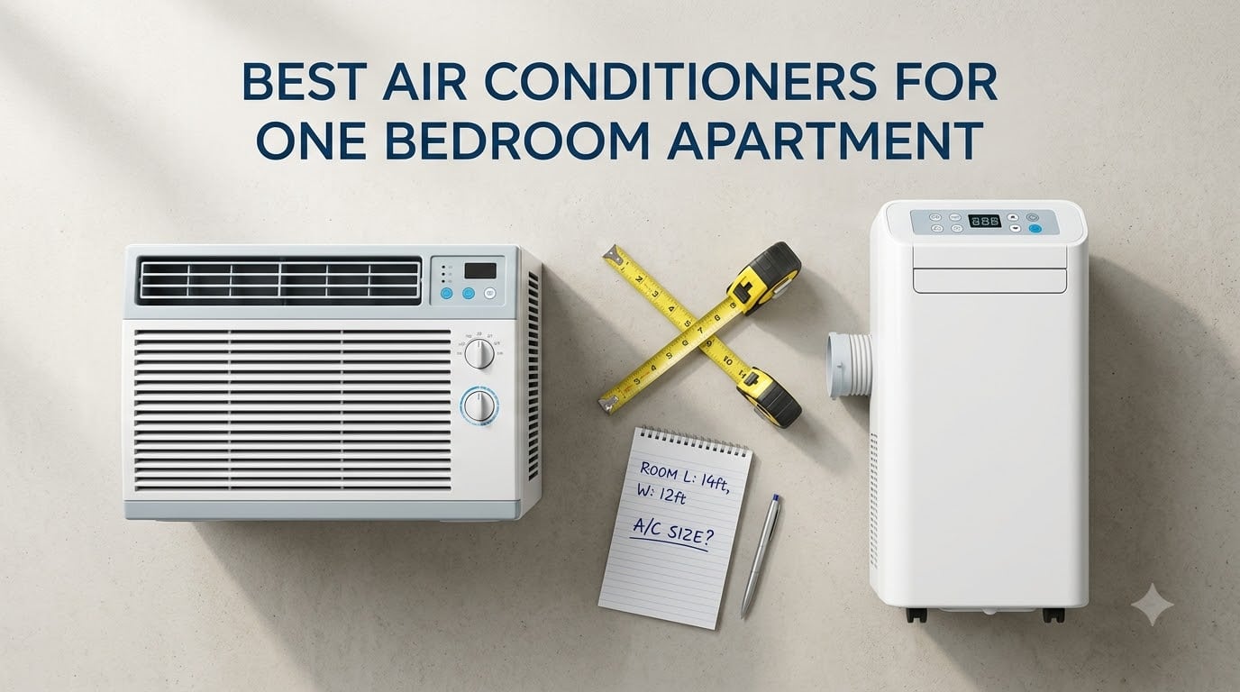 best air conditioners for one bedroom apartment