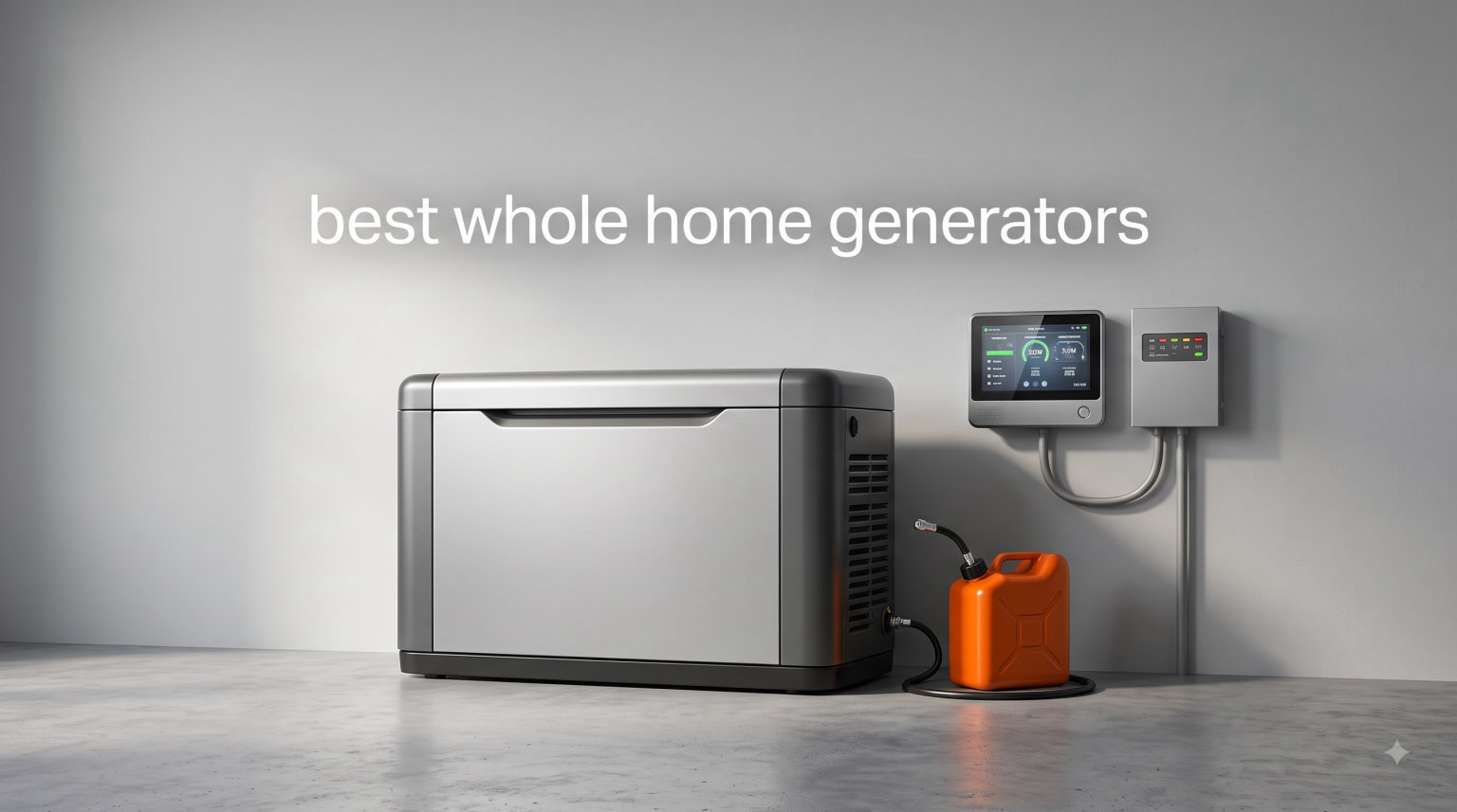 best whole home generators