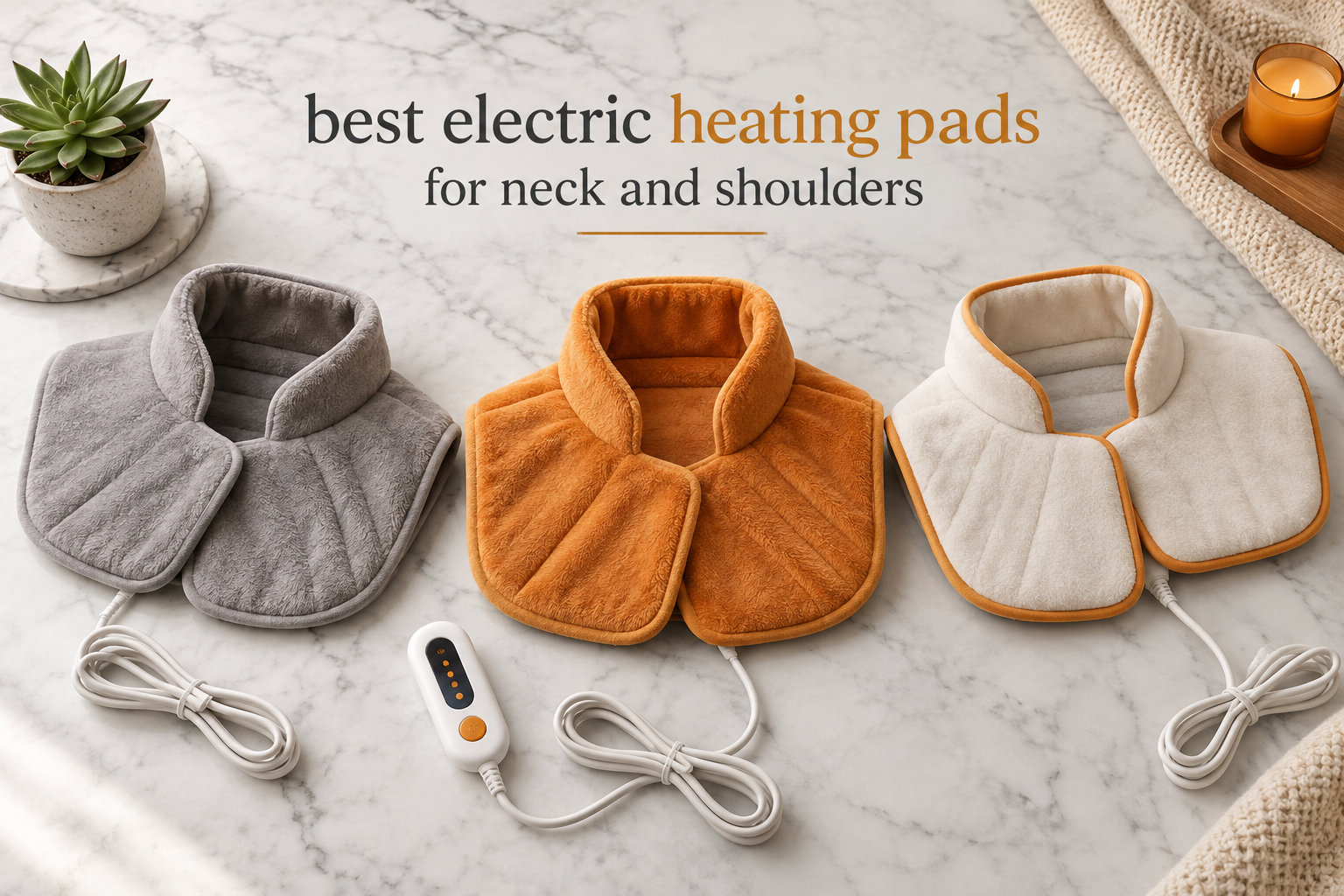best electric heating pads for neck and shoulders