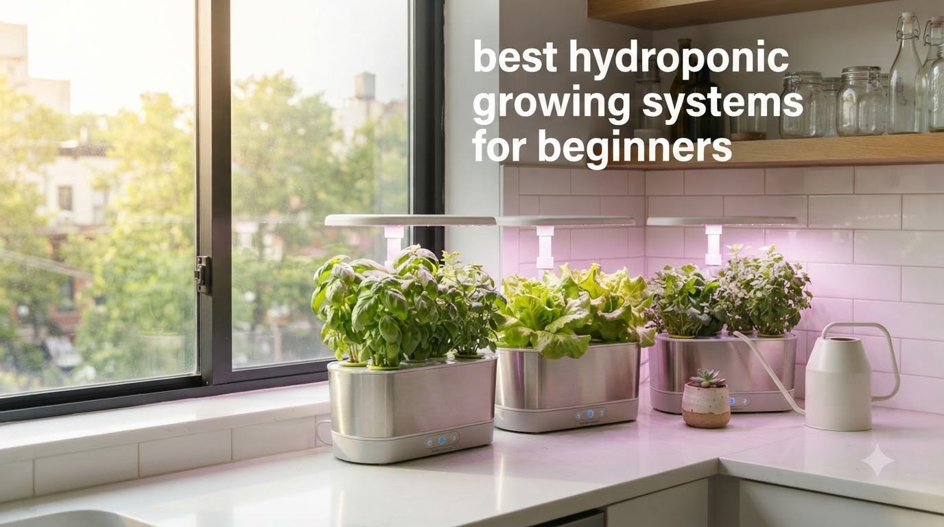 best hydroponic growing systems for beginners