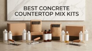 best concrete countertop mix kits