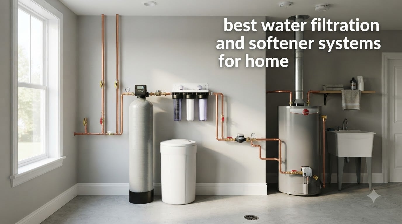 best water filtration and softener systems for home