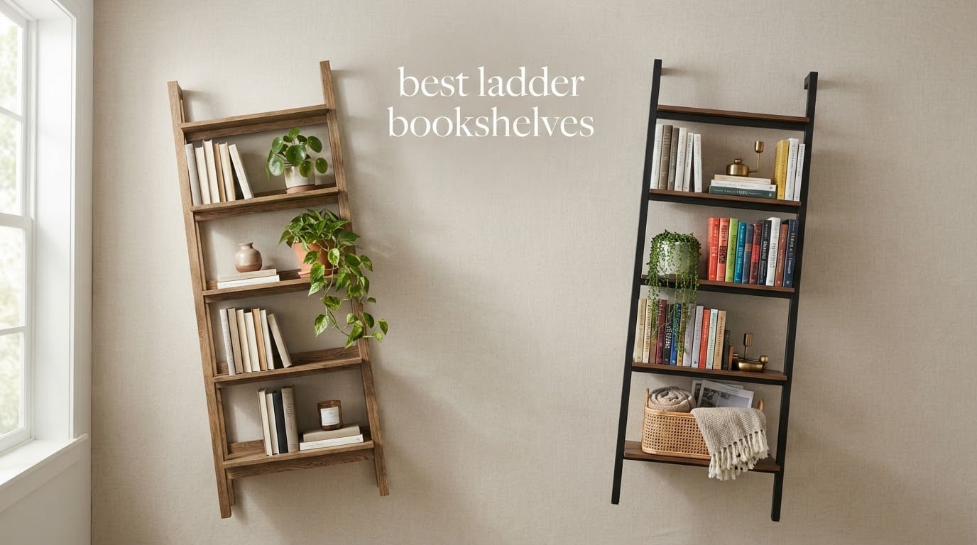 best ladder bookshelves