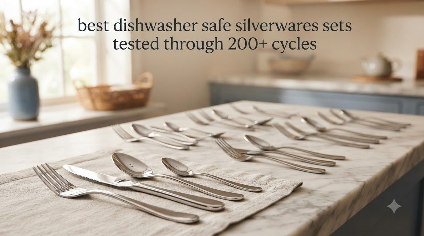 best dishwasher safe silverwares sets tested through 200+ cycles