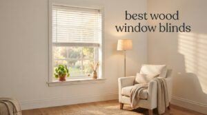 best wood window blinds