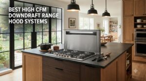best high cfm downdraft range hood systems
