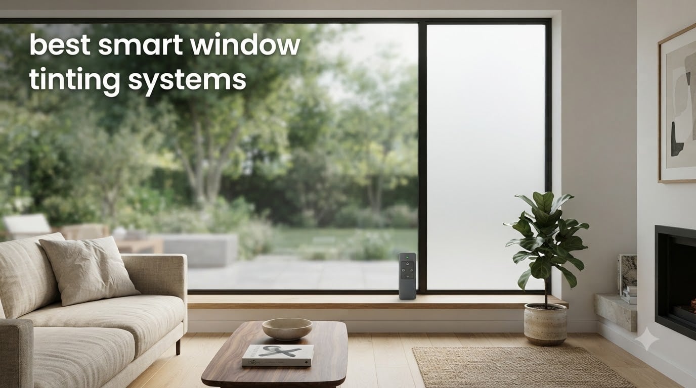 best smart window tinting systems