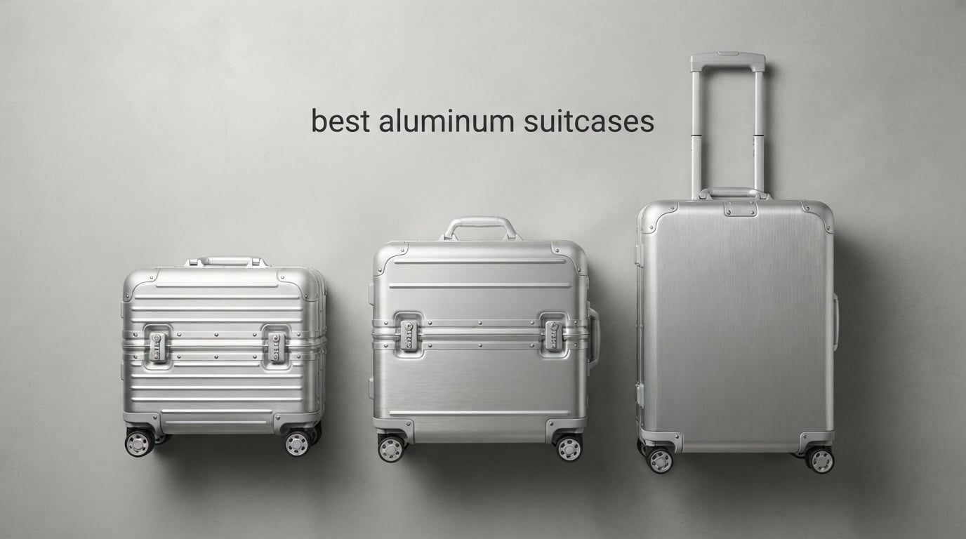 best aluminum suitcases