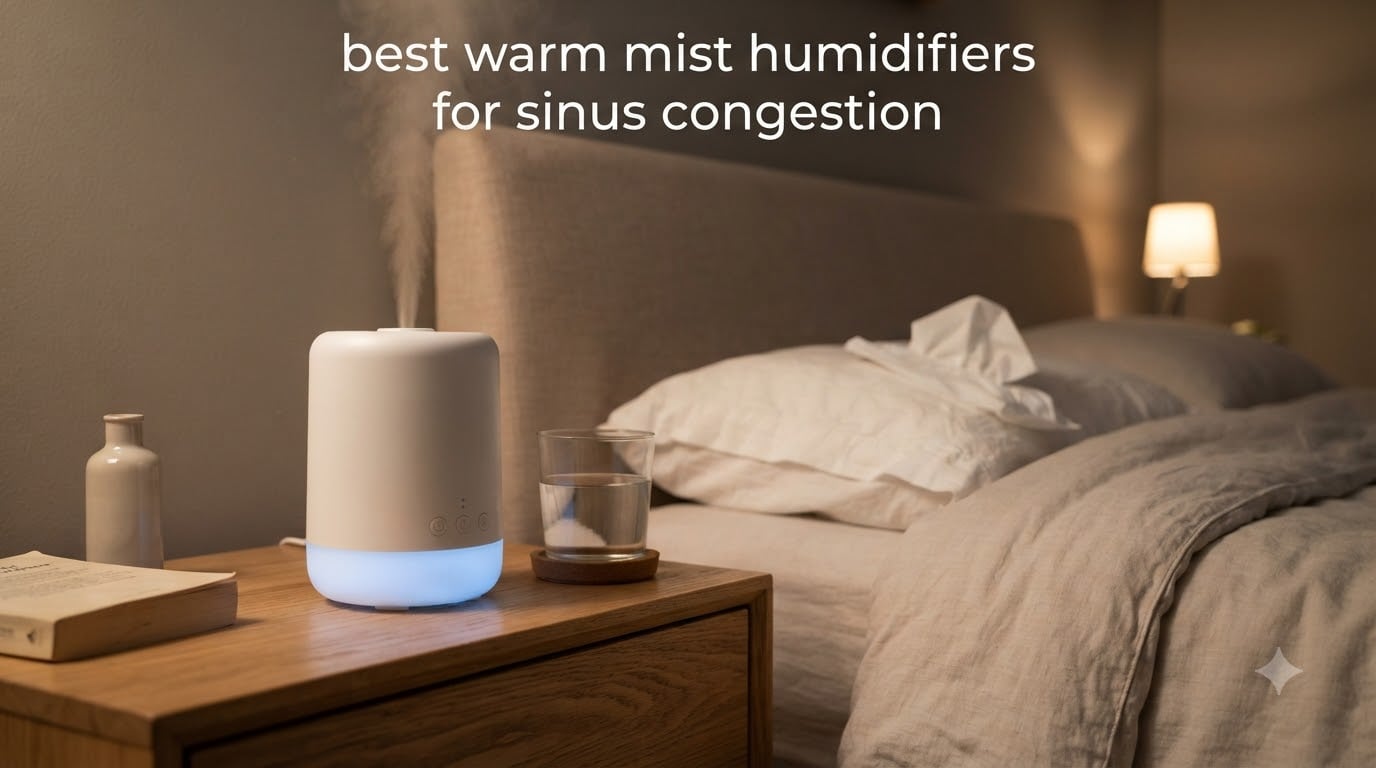 best warm mist humidifiers for sinus congestion
