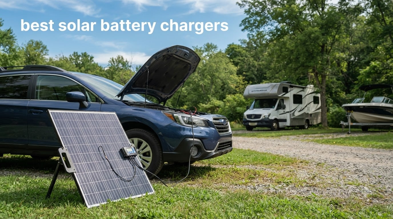 best solar battery chargers