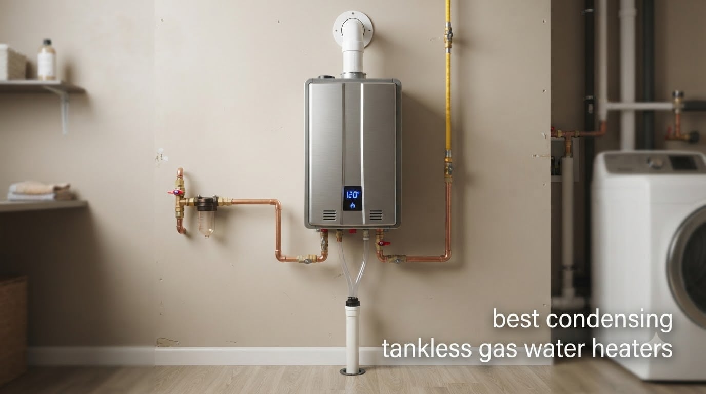 best condensing tankless gas water heaters