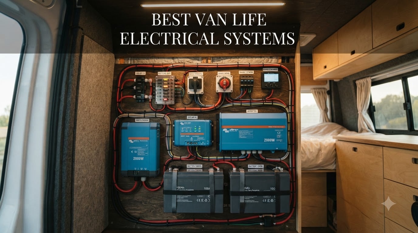best van life electrical systems