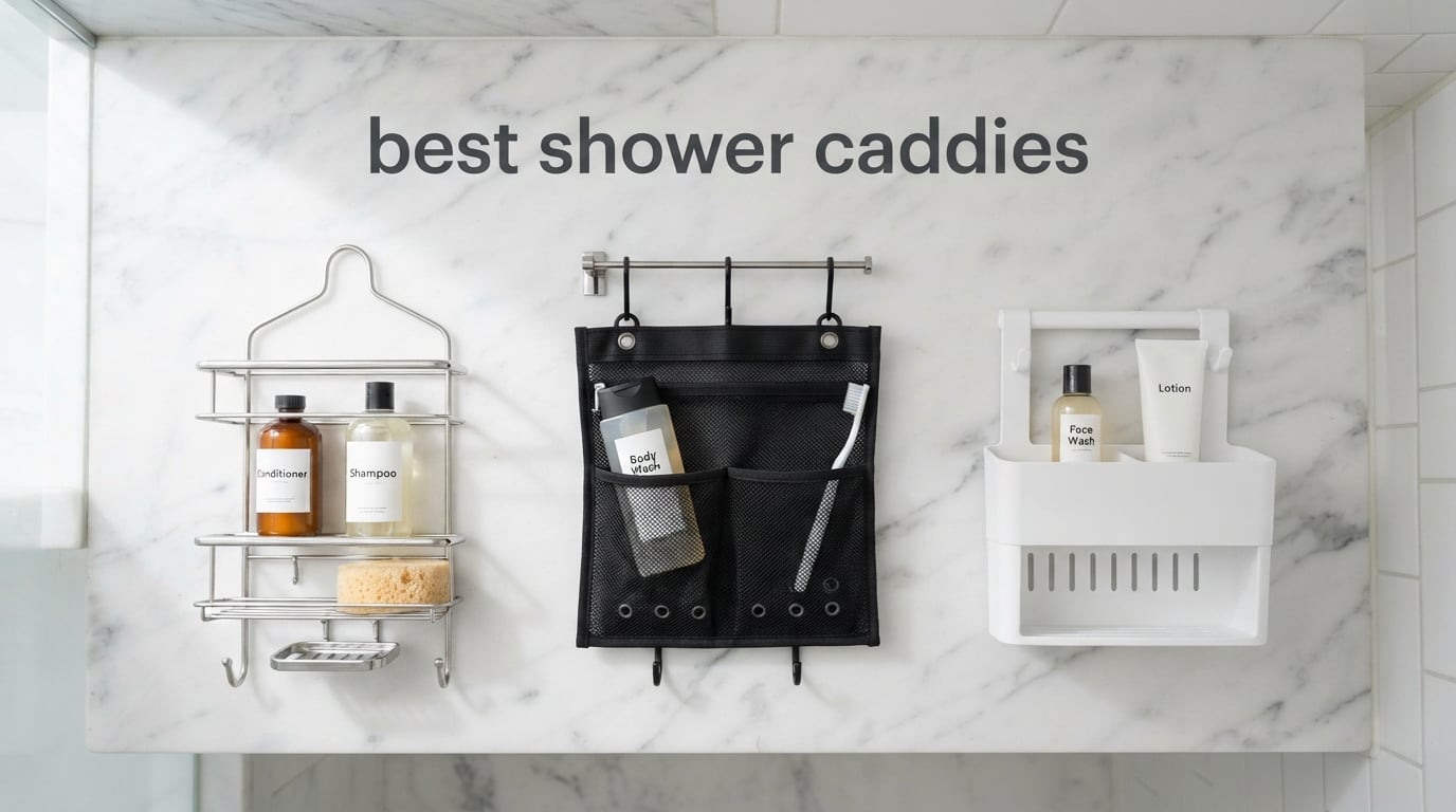 best shower caddies