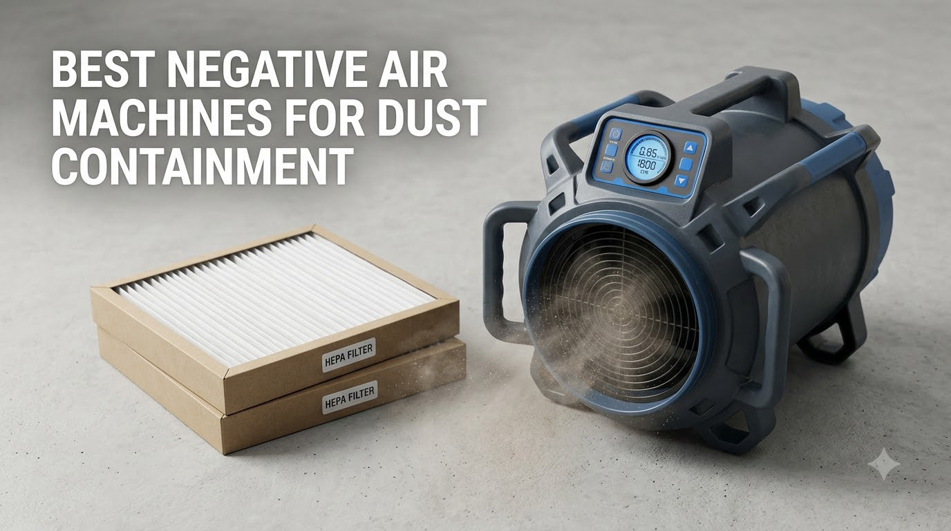best negative air machines for dust containment