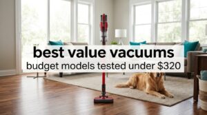 best value vacuums budget models tested under $320