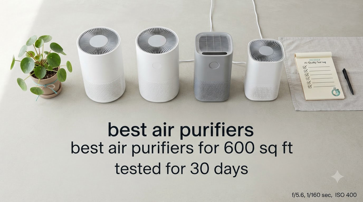 best air purifiers for 600 sq ft tested for 30 days
