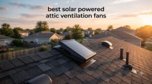 best solar powered attic ventilation fans