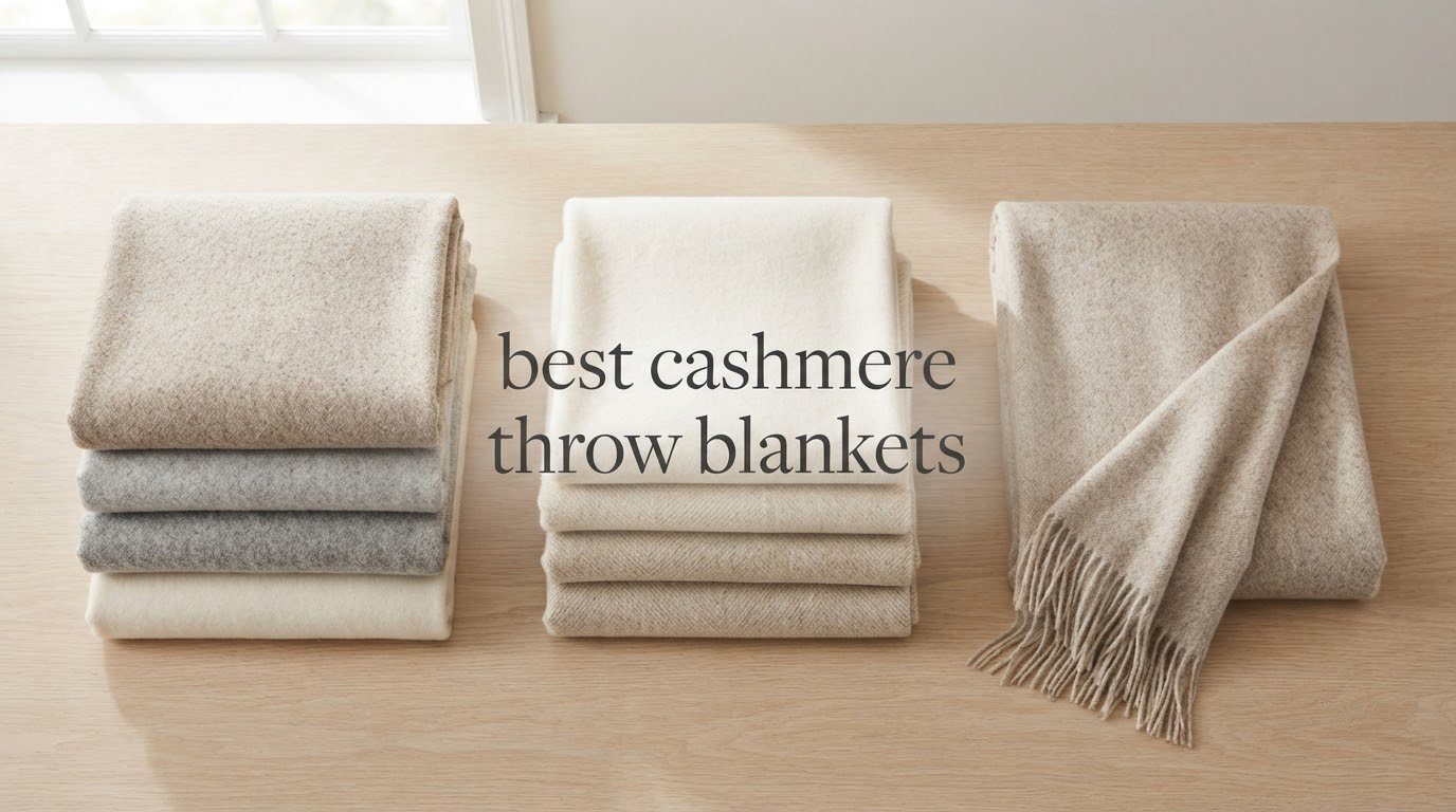 best cashmere throw blankets