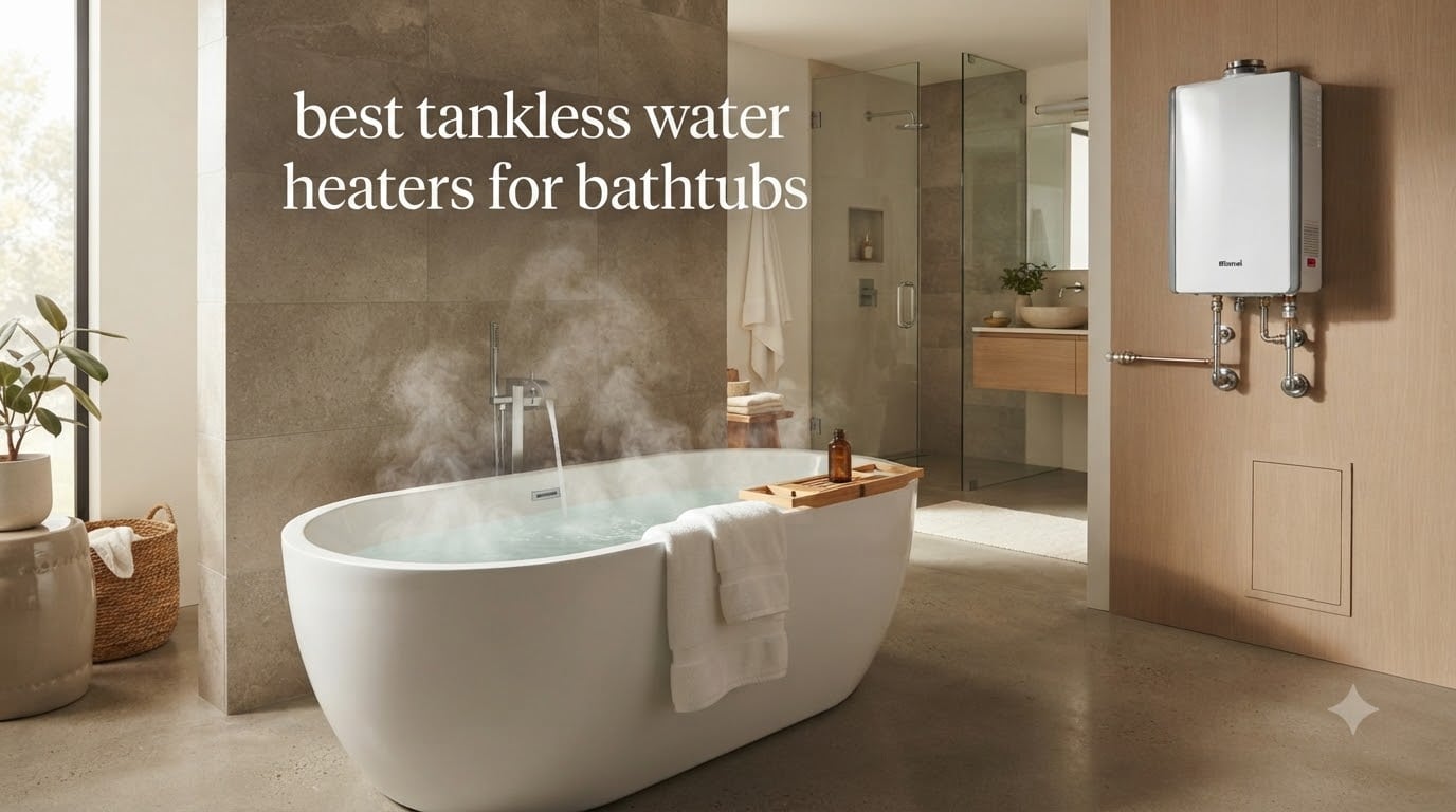 best tankless water heaters for bathtubs