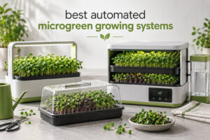 best automated microgreen growing systems