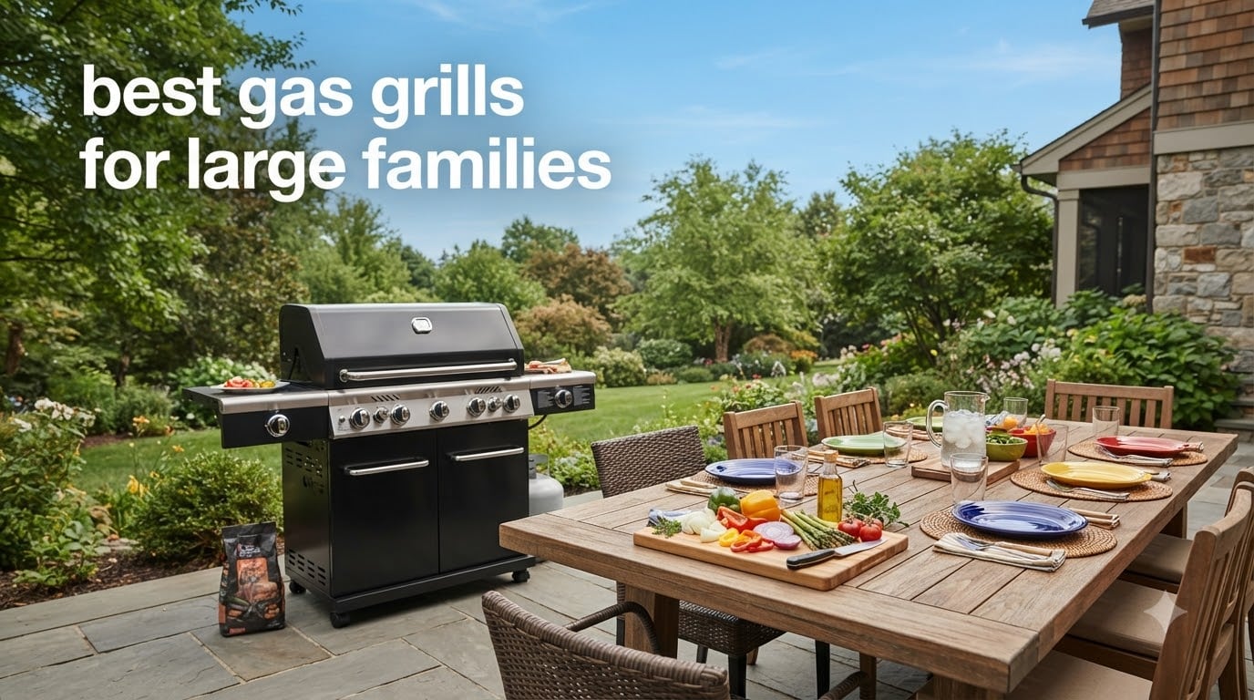 best gas grills for large families