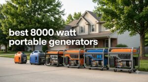 best 8000 watt portable generators