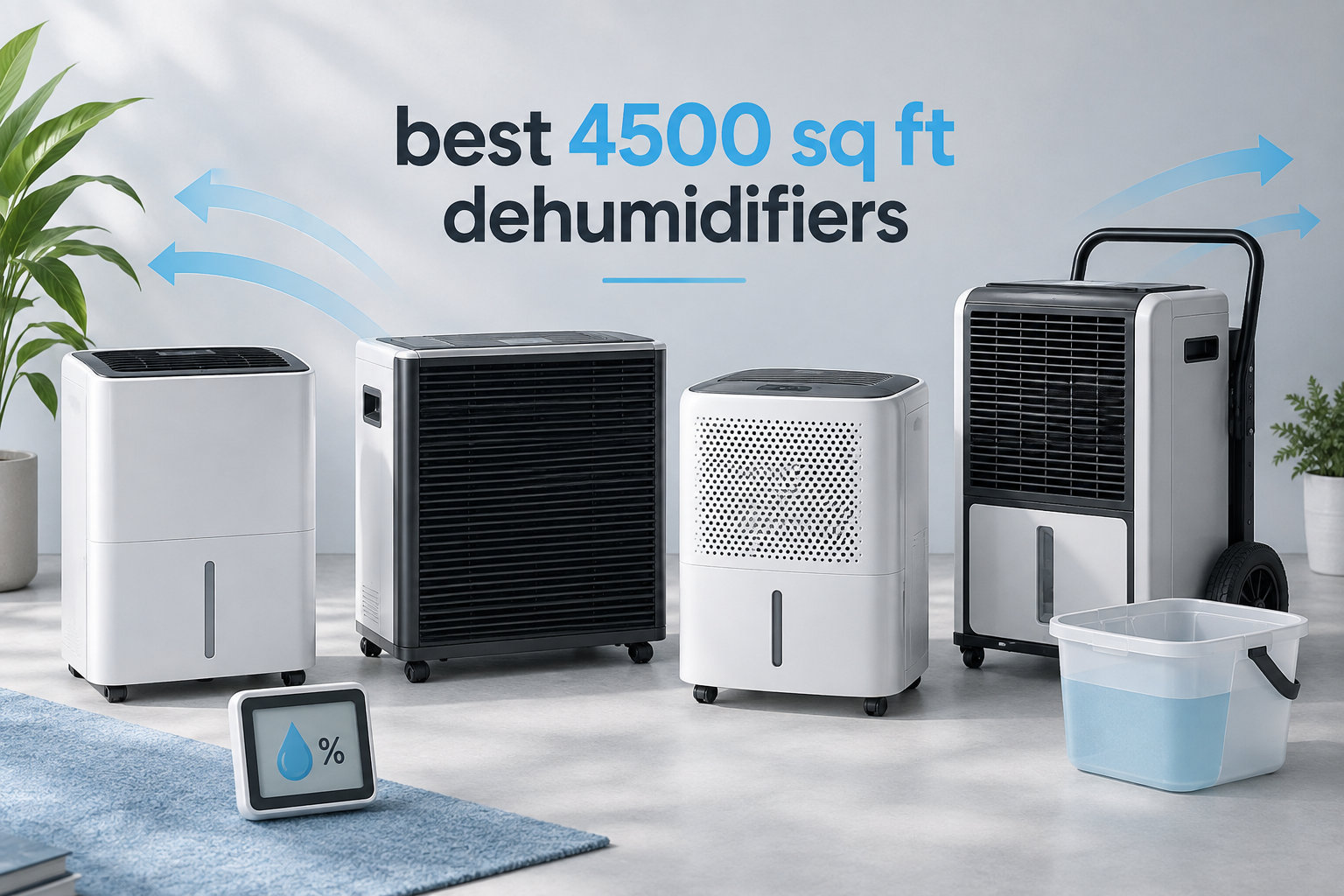 best 4500 sq ft dehumidifiers