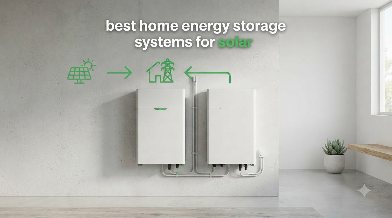 best home energy storage systems for solar