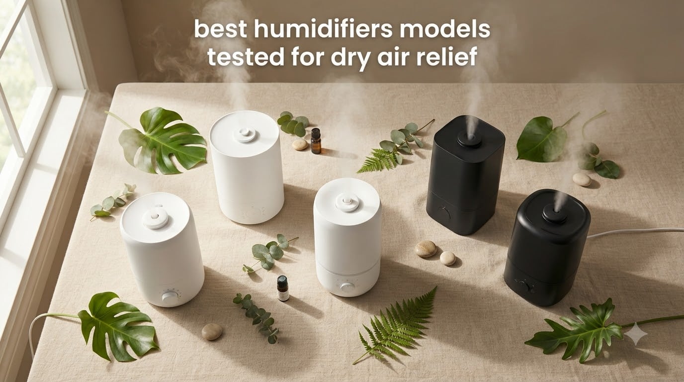 best humidifiers models tested for dry air relief