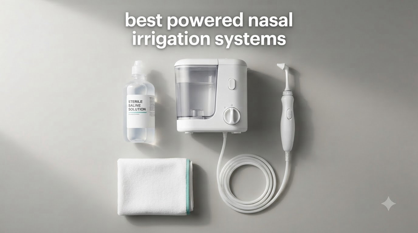 best powered nasal irrigation systems