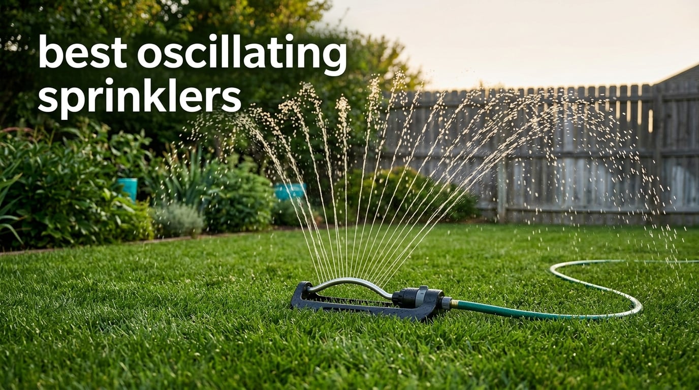 best oscillating sprinklers
