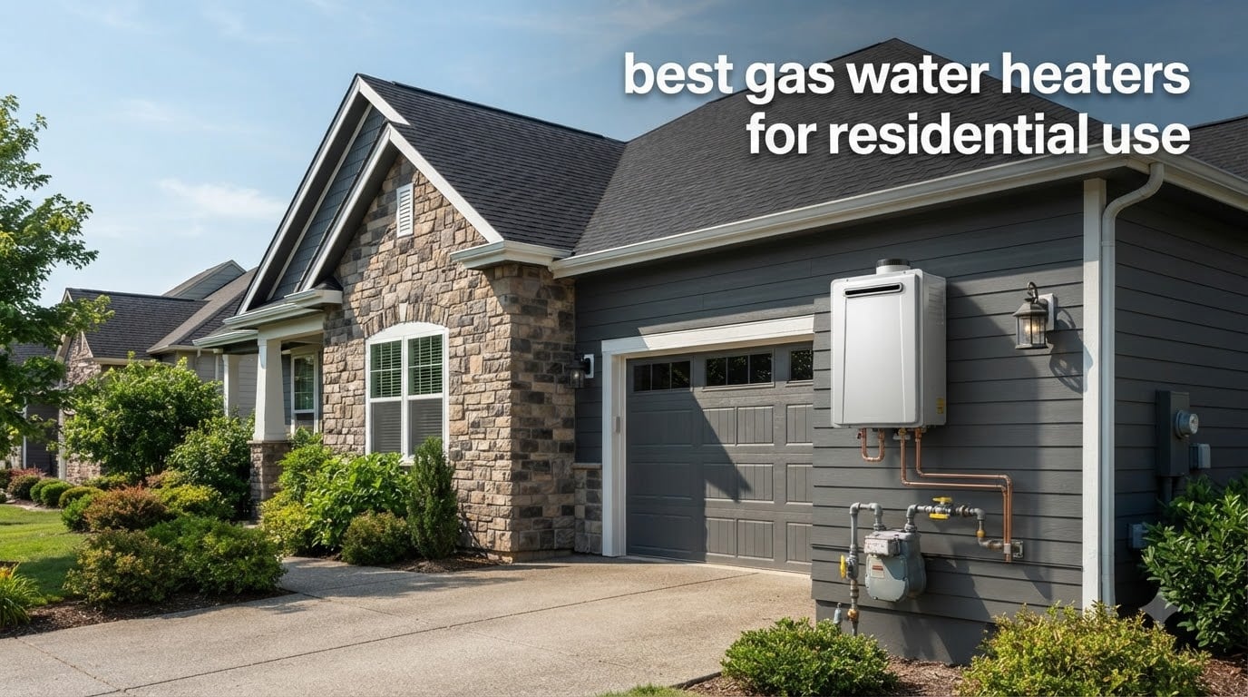 best gas water heaters for residential use