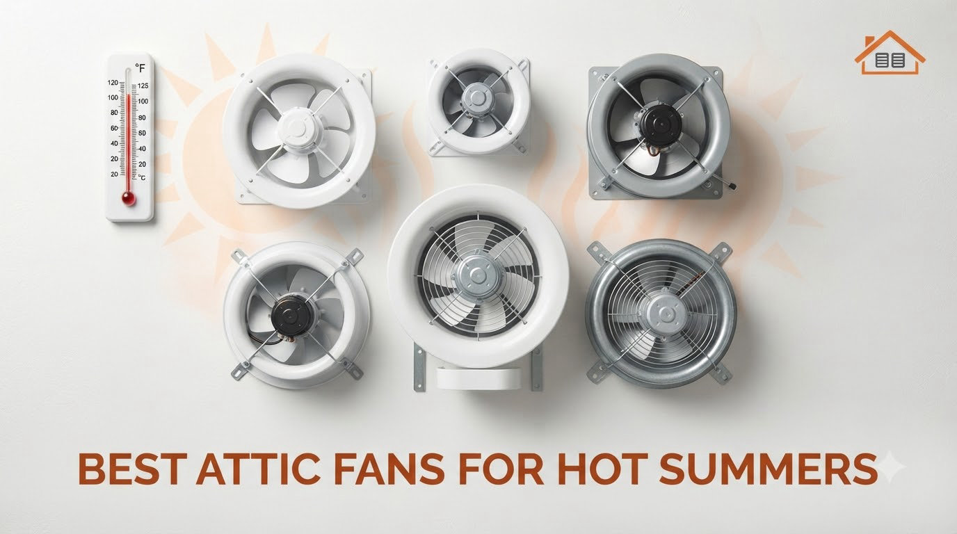 best attic fans for hot summers