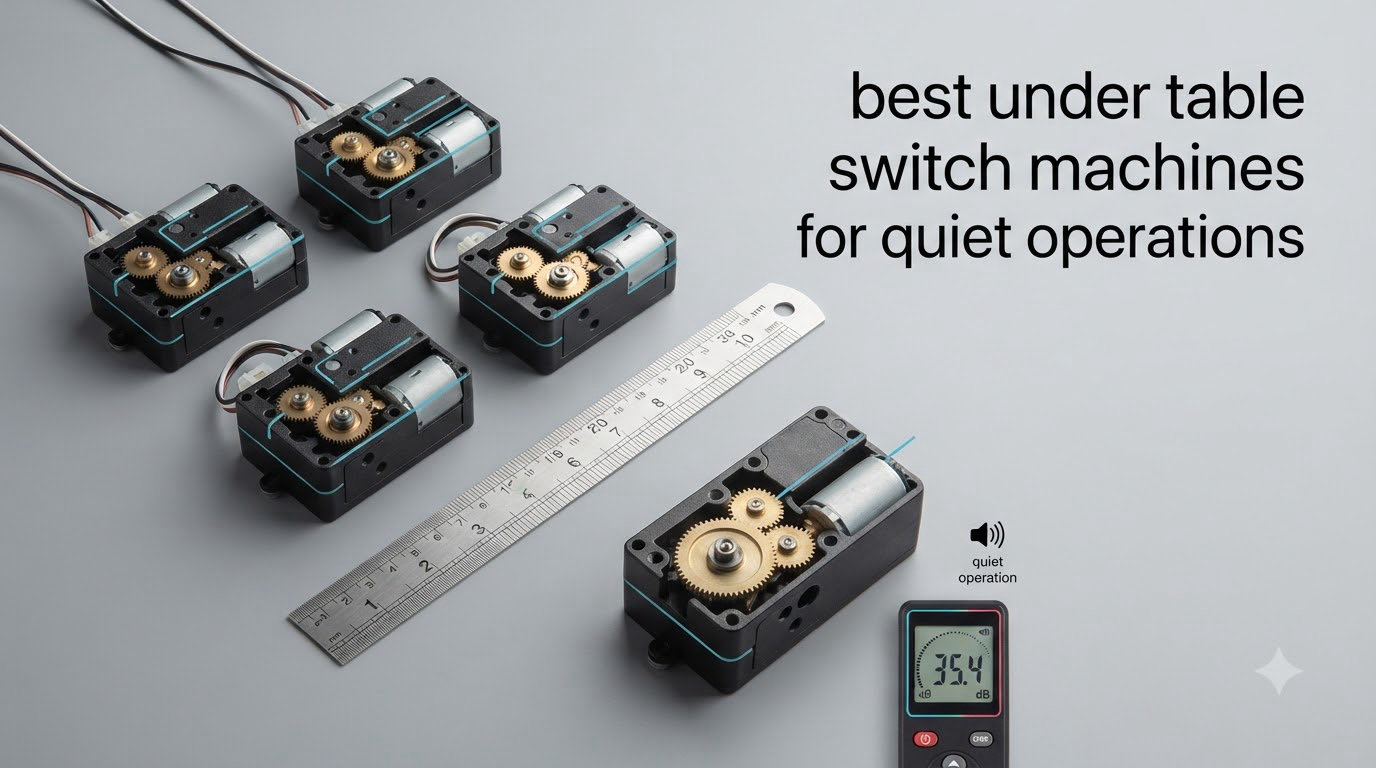 best under table switch machines for quiet operations