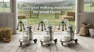 best goat milking machines for small farms