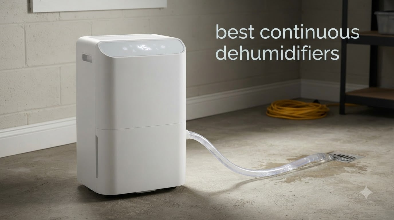 best continuous dehumidifiers
