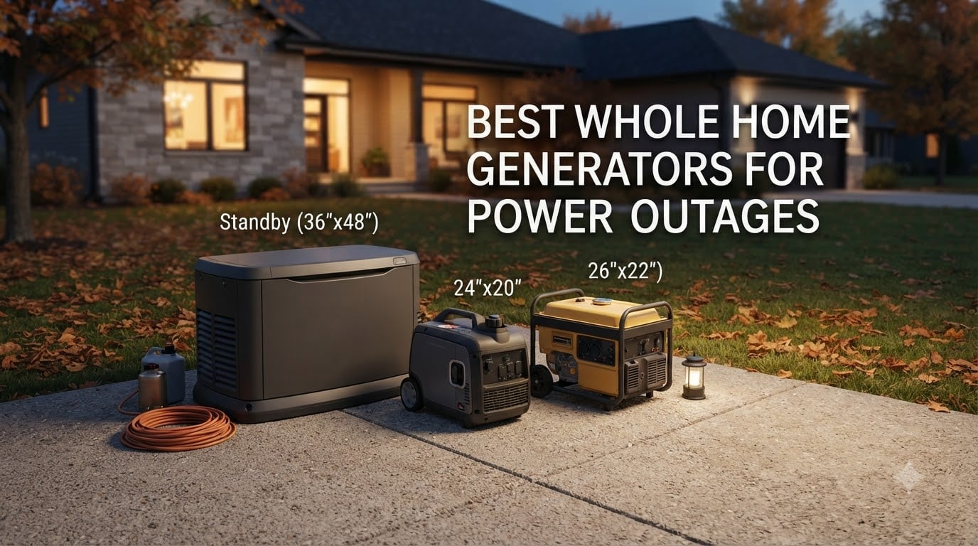 best whole home generators for power outages