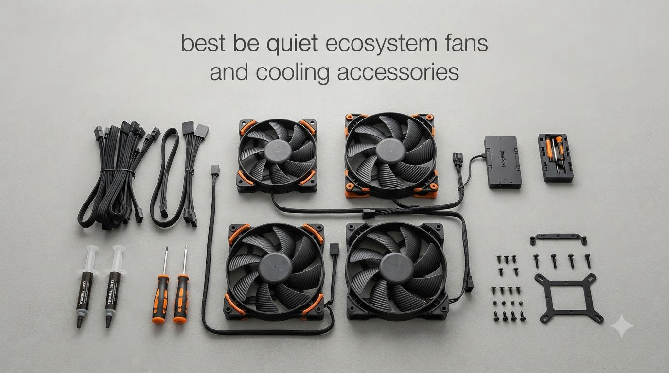 best be quiet ecosystem fans and cooling accessories