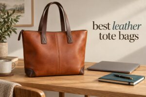 best leather tote bags