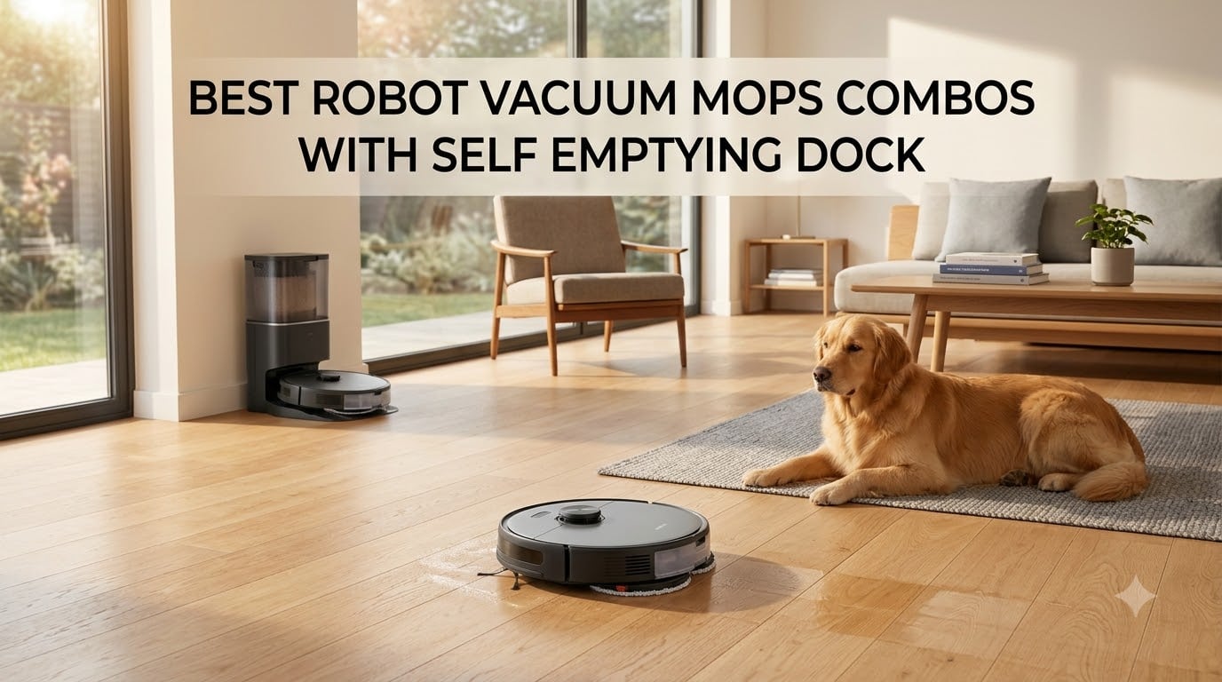 best robot vacuum mops combos with self emptying dock