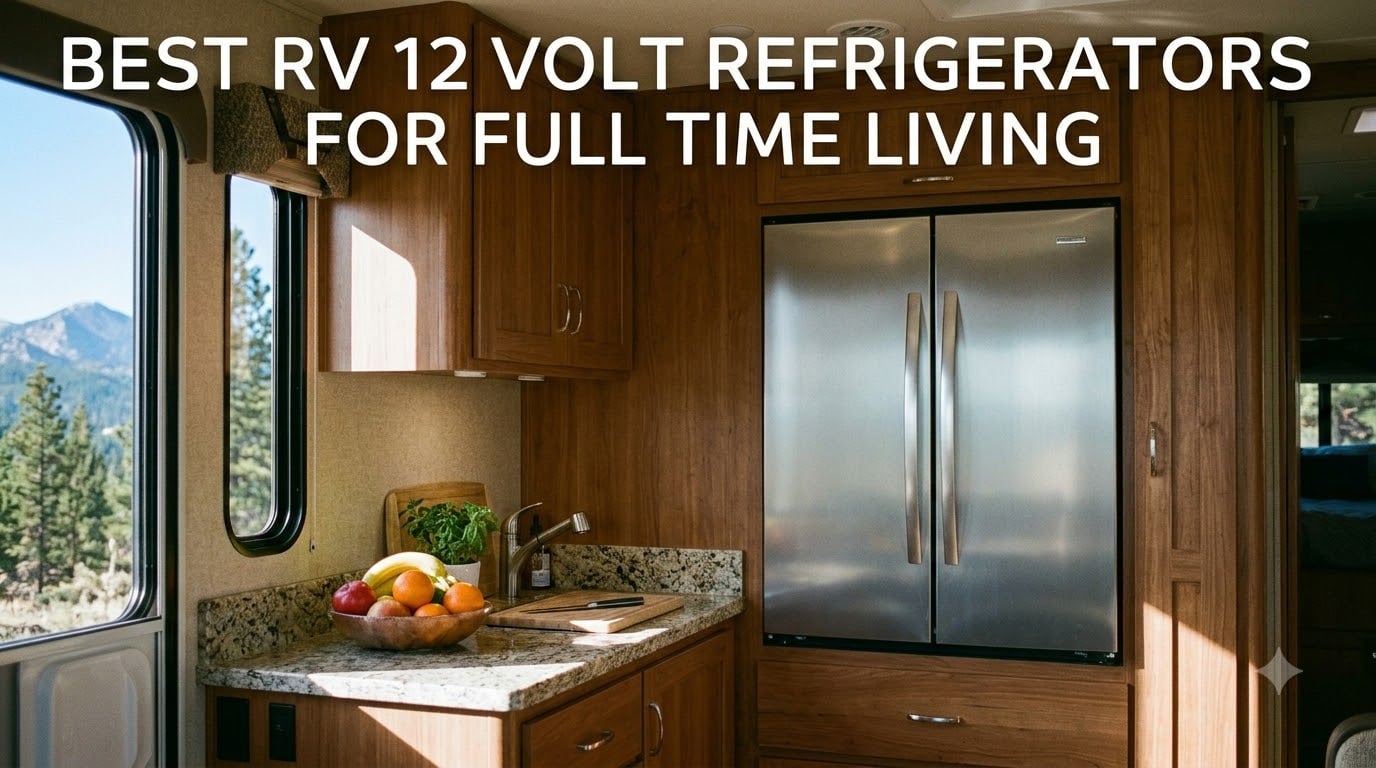 best rv 12 volt refrigerators for full time living