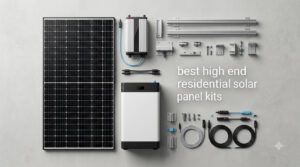 best high end residential solar panel kits