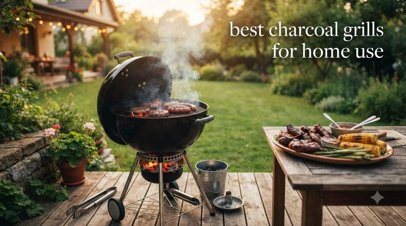 best charcoal grills for home use