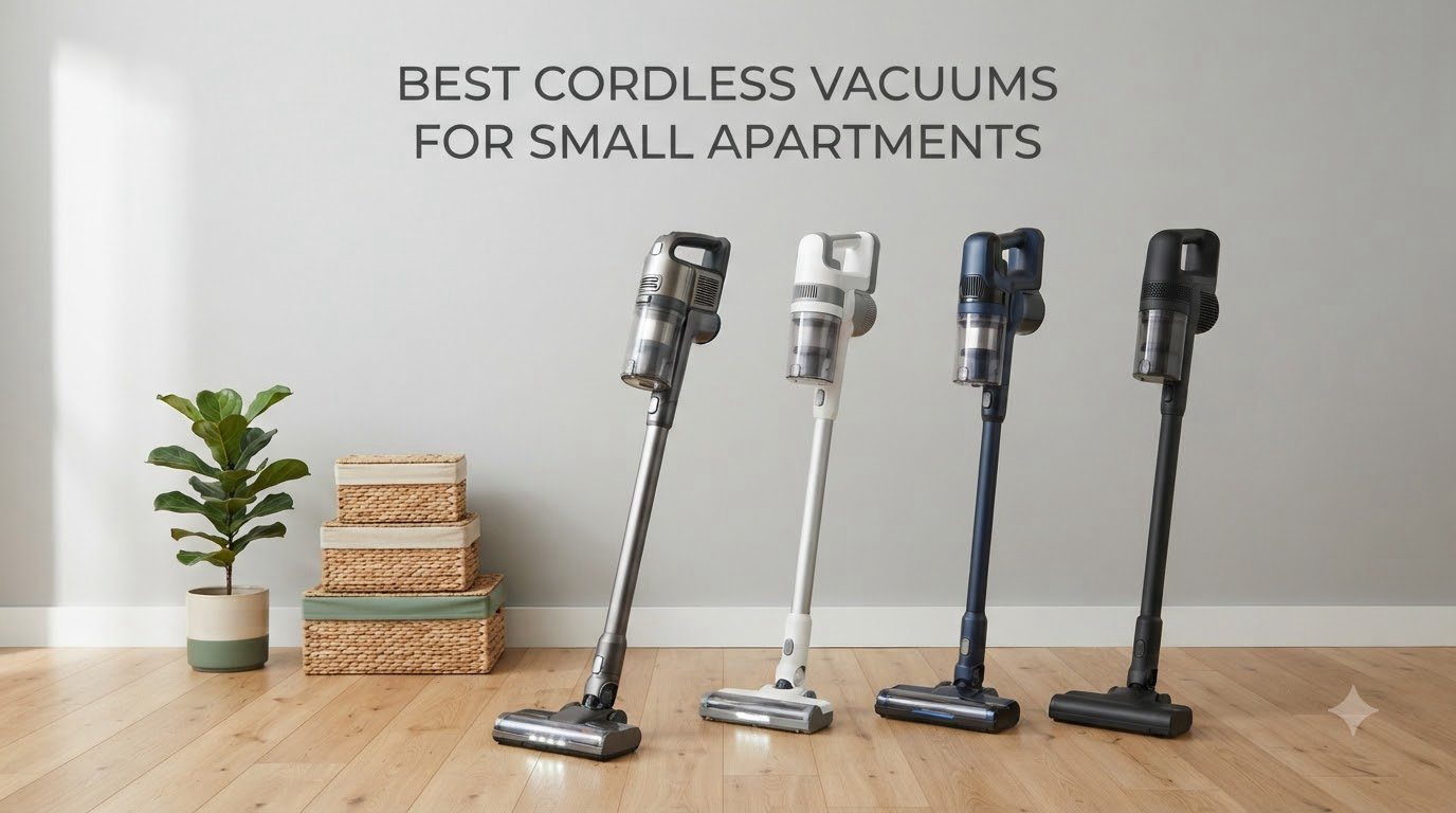 best cordless vacuums for small apartments