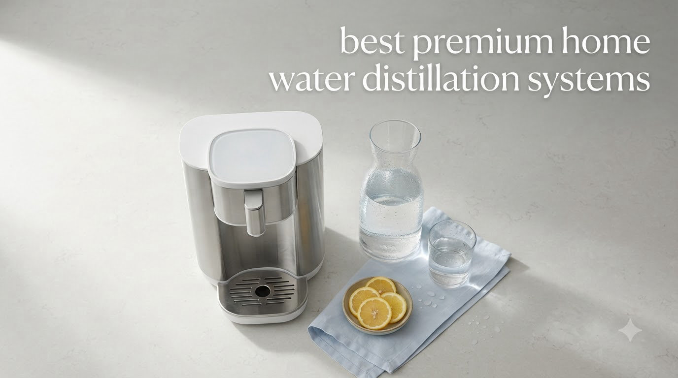 best premium home water distillation systems