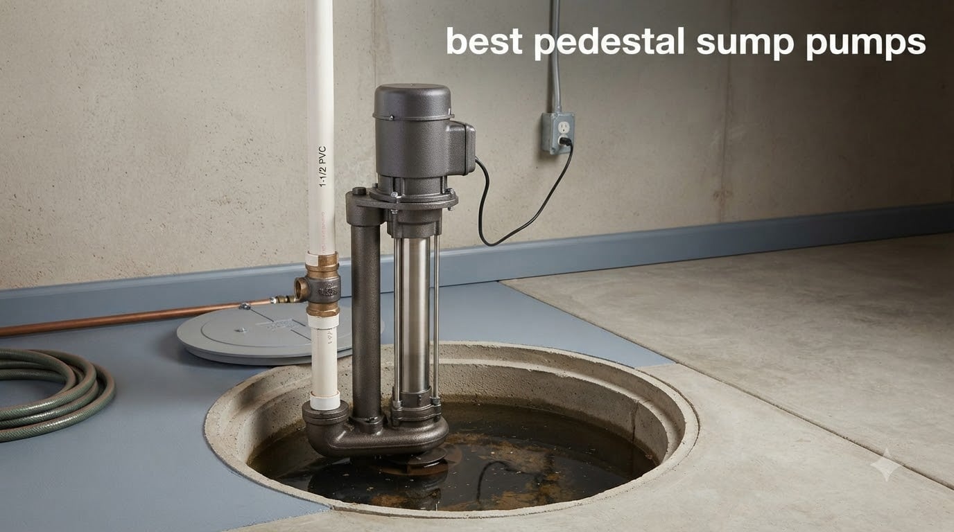 best pedestal sump pumps