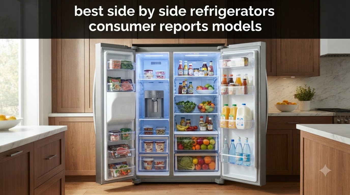 best side by side refrigerators consumer reports models